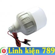  Đèn LED 12V 40W LED Bulb 12V 40W dây 1.5m